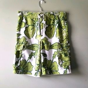 Cherokee Men's Swim Trucks Hawaiian Large